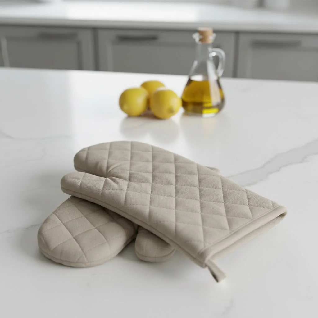 Mini oven mitts for kitchen safety